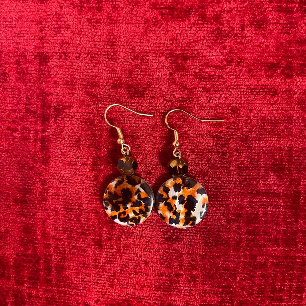 Animal Print Earrings